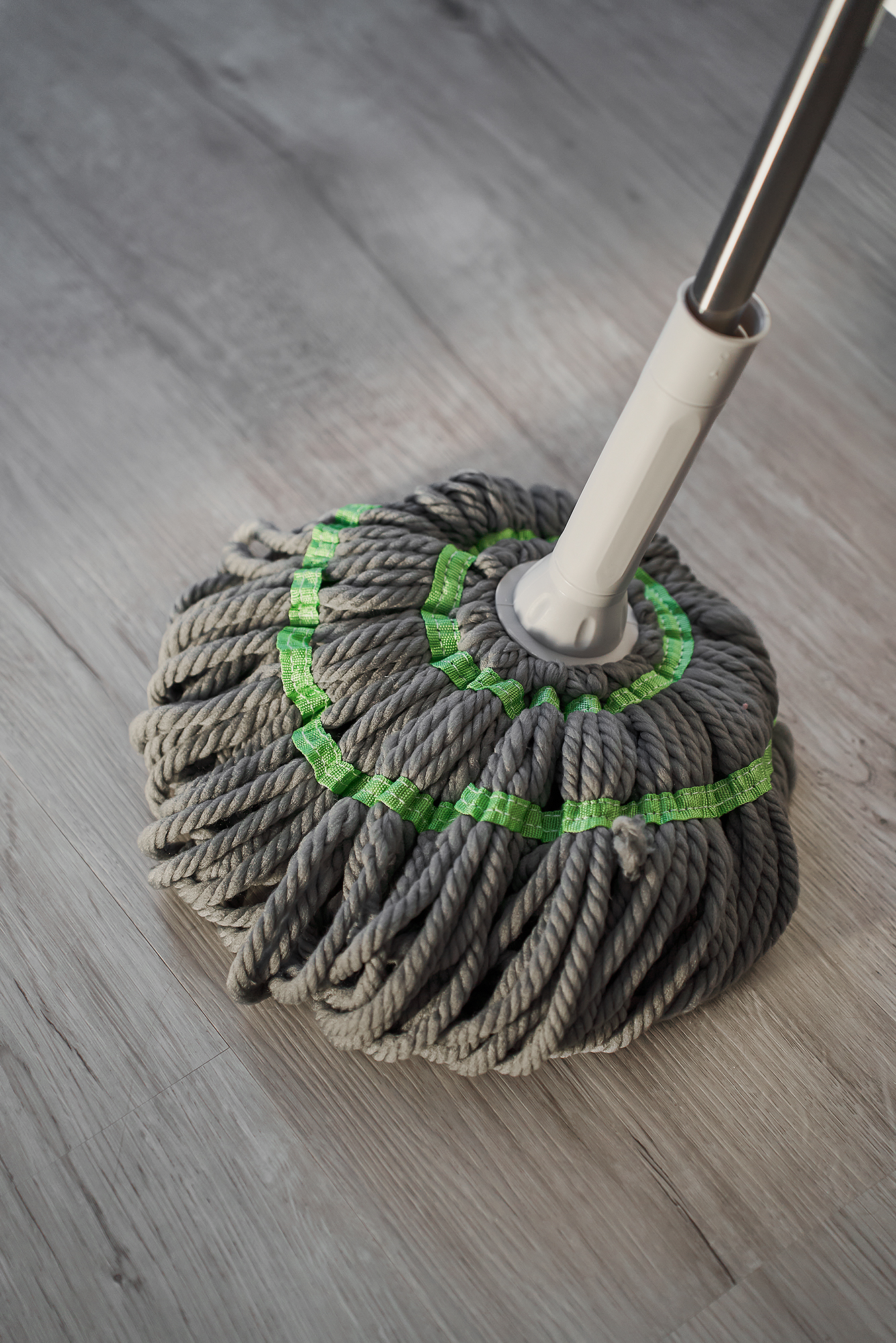 Швабра верёвочная с отжимом TOHOMU TWIST MOP, 112 см